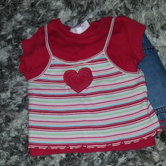 Girls 18 mos skort & shirt outfit - Picture 2 of 6